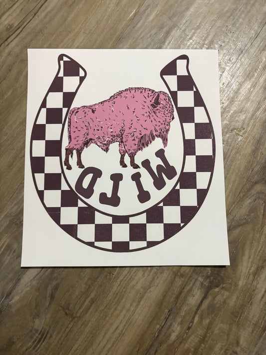 Wild buffalo tee