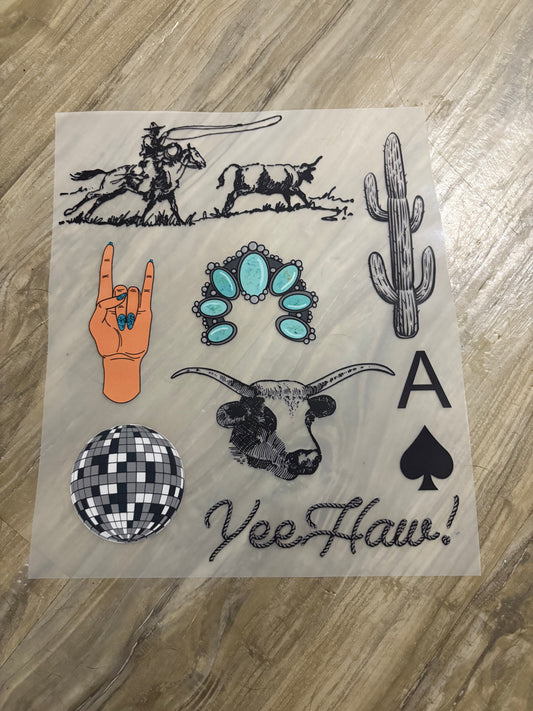 Western Yee-haw tee