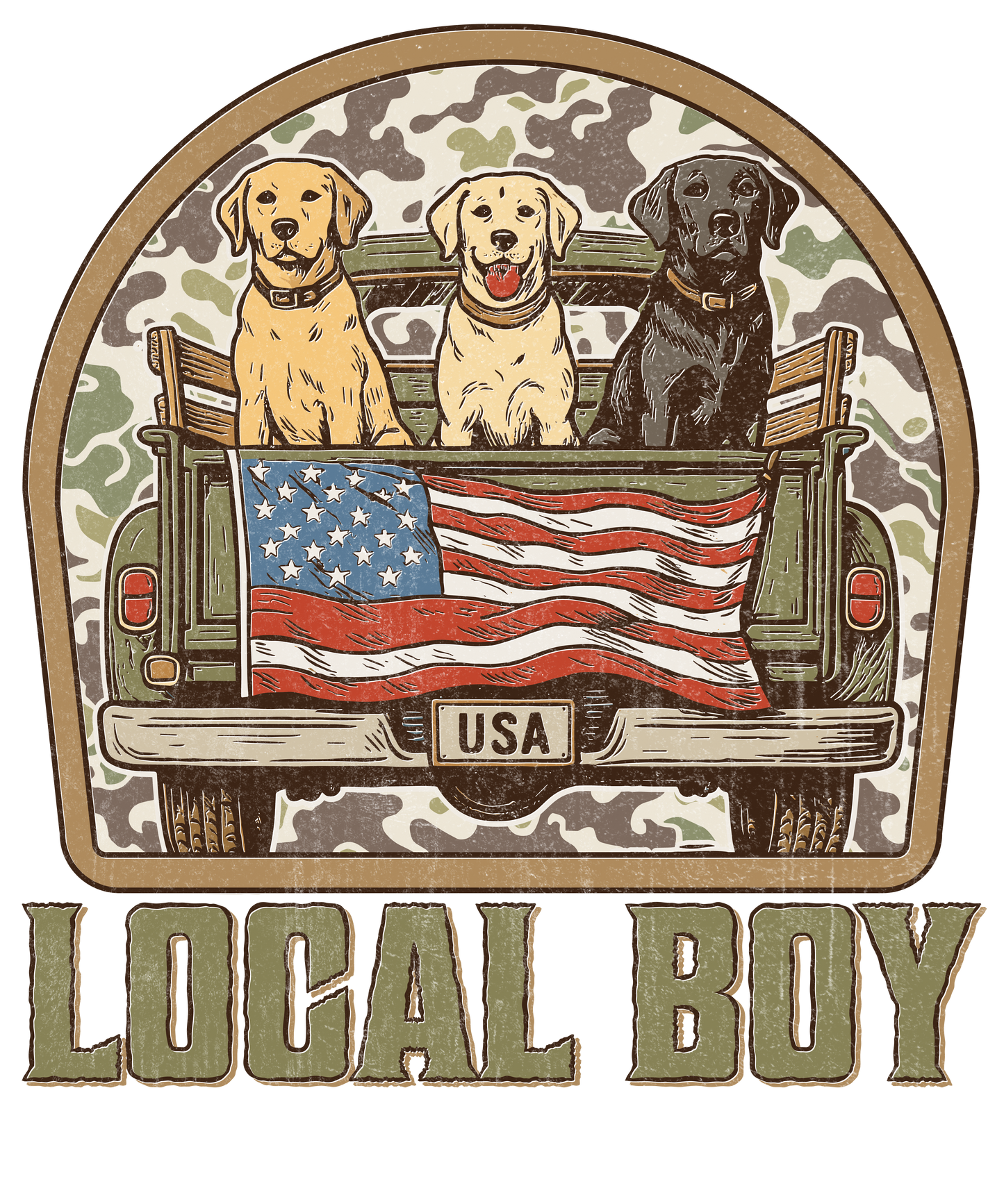 Local boy tee