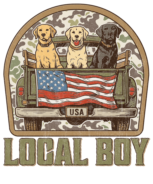 Local boy tee